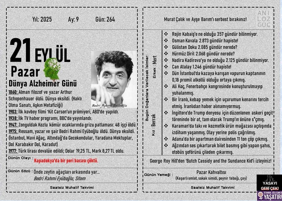 Dünya Alzheimer Günü 1